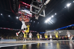 ISTANBUL, TURKEY - MAY 19:  Othello Hunter, #21 of Real Madrid in action during the Turkish Airlines EuroLeague Final Four Semifinal A game between Fenerbahce Istanbul v Real  Madrid at Sinan Erdem Dome on May 19, 2017 in Istanbul, Turkey.  (Photo by Rodolfo Molina/Euroleague Basketball via Getty Images)