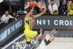 ISTANBUL, TURKEY - MAY 19: Jan Vesely, #24 of Fenerbahce Istanbul in action during the Turkish Airlines EuroLeague Final Four Semifinal A game between Fenerbahce Istanbul and Real  Madrid at Sinan Erdem Dome on May 19, 2017 in Istanbul, Turkey.  (Photo by Tolga Adanali/Euroleague Basketball via Getty Images)