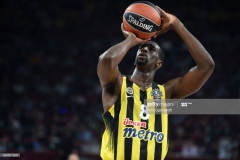 ISTANBUL, TURKEY - MAY 19: Ekpe Udoh, #8 of Fenerbahce Istanbul in action during the Turkish Airlines EuroLeague Final Four Semifinal A game between Fenerbahce Istanbul v Real  Madrid at Sinan Erdem Dome on May 19, 2017 in Istanbul, Turkey.  (Photo by Luca Sgamellotti/Euroleague Basketball via Getty Images)