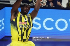 ISTANBUL, TURKEY - MAY 19: Ekpe Udoh, #8 of Fenerbahce Istanbul in action during the Turkish Airlines EuroLeague Final Four Semifinal A game between Fenerbahce Istanbul and Real  Madrid at Sinan Erdem Dome on May 19, 2017 in Istanbul, Turkey.  (Photo by Tolga Adanali/Euroleague Basketball via Getty Images)