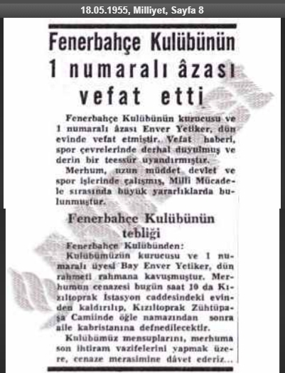 Fenerbahçe’de 1 Numaralı Üye&nbsp;Kim?