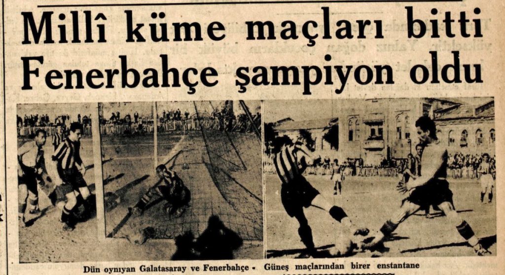 Fenerbahçe'nin Üçüncü Türkiye Şampiyonluğu