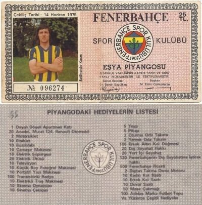 Fenerbahçe Eşya Piyangoları