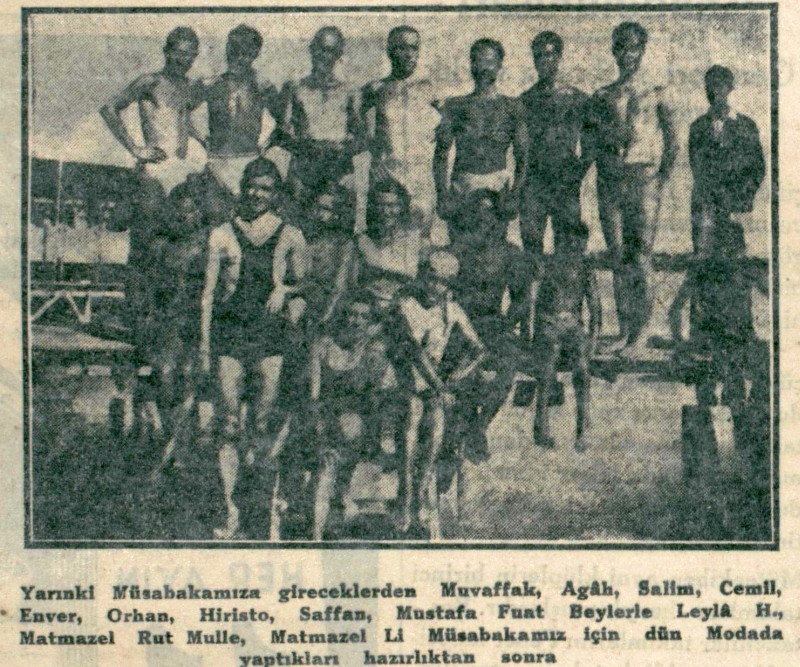 1933 Moda Yüzme Yarışları