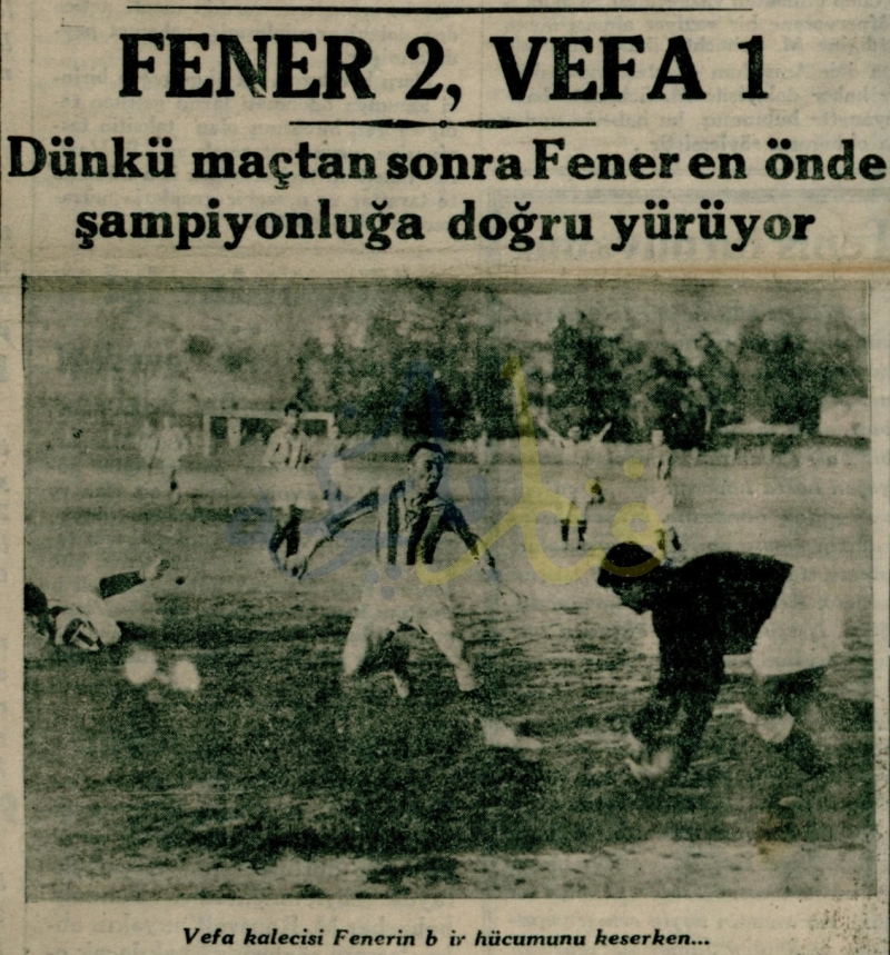 Fenerbahçe Tarihinde Bugün