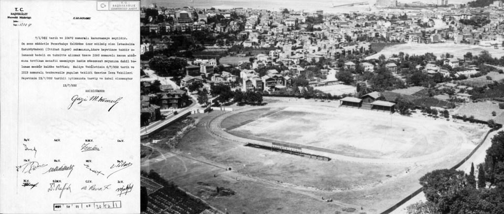 9 Eylül 2023 tarihinli Fenerbahçe Tüzük Olağanüstü Genel Kurulu'nda sergilenen fotoğraflar.