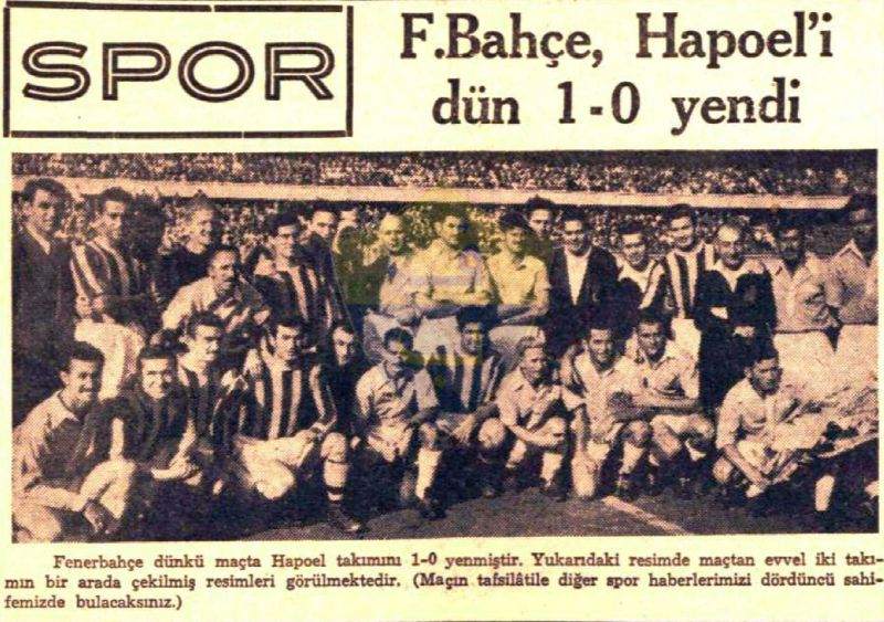 Fenerbahçe Tarihinde Bugün