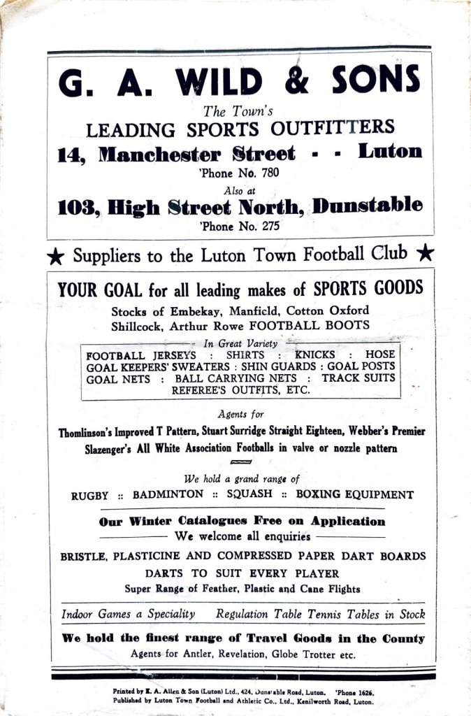 Tarihî Maç Broşürleri VII