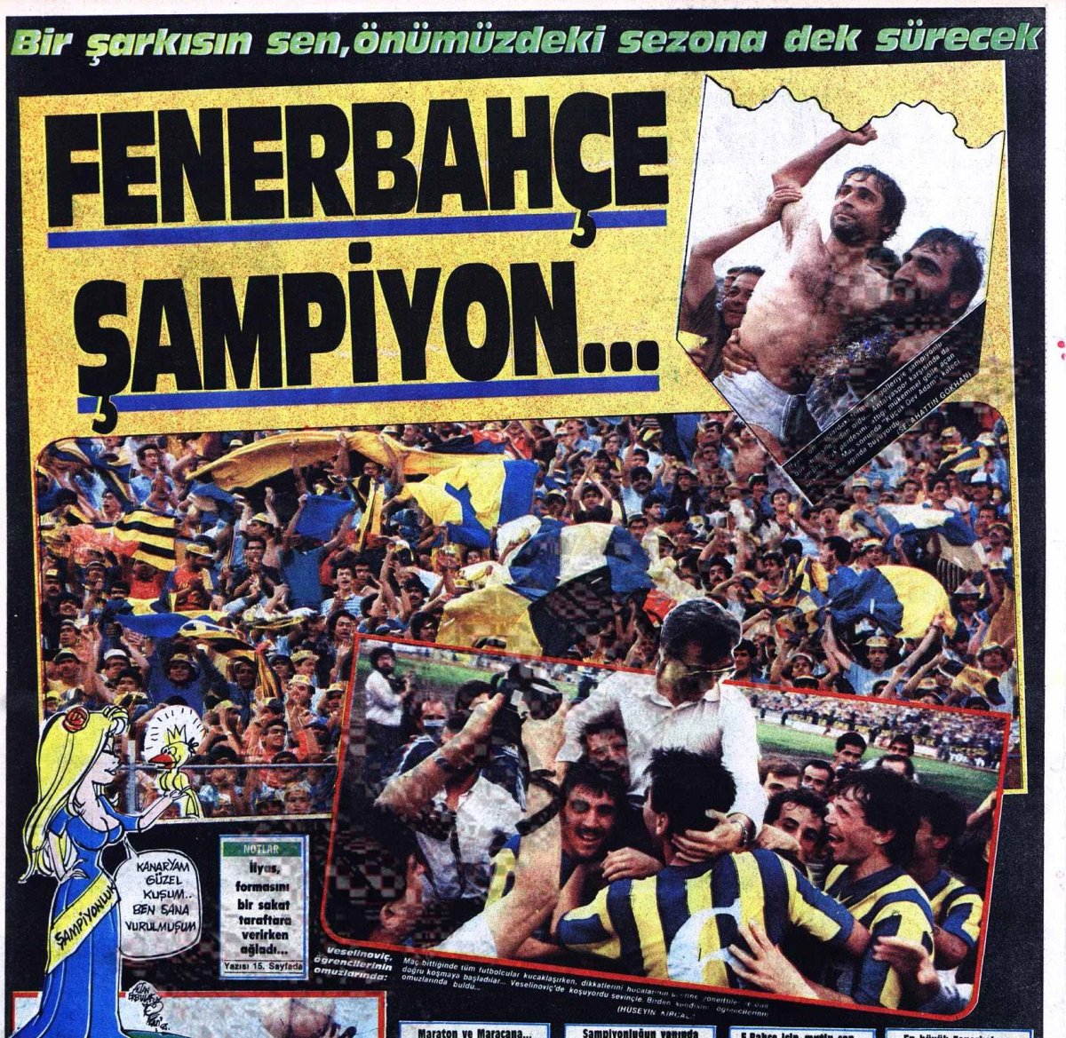 Fenerbahçe’nin Yirminci Türkiye Şampiyonluğu