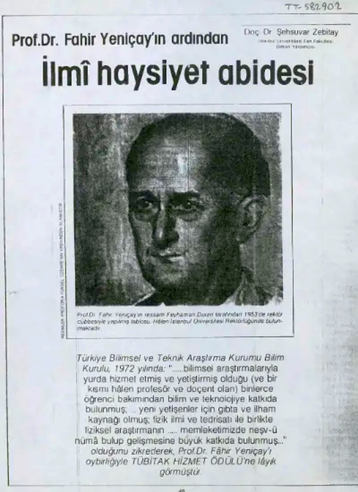 Fahir Bey’in Ölümü
