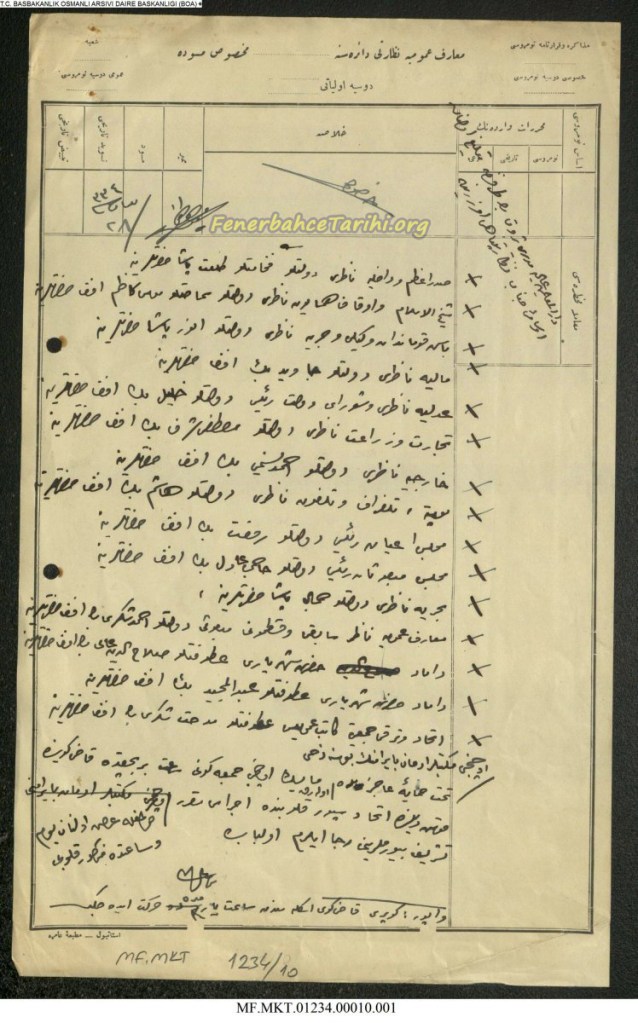 Atatürk Fenerbahçe Stadı'nda!