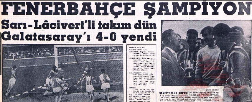 Fenerbahçe Tarihinde Bugün