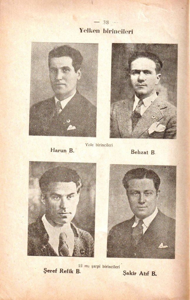 Cumhuriyetin İlk Yelken Yarışları