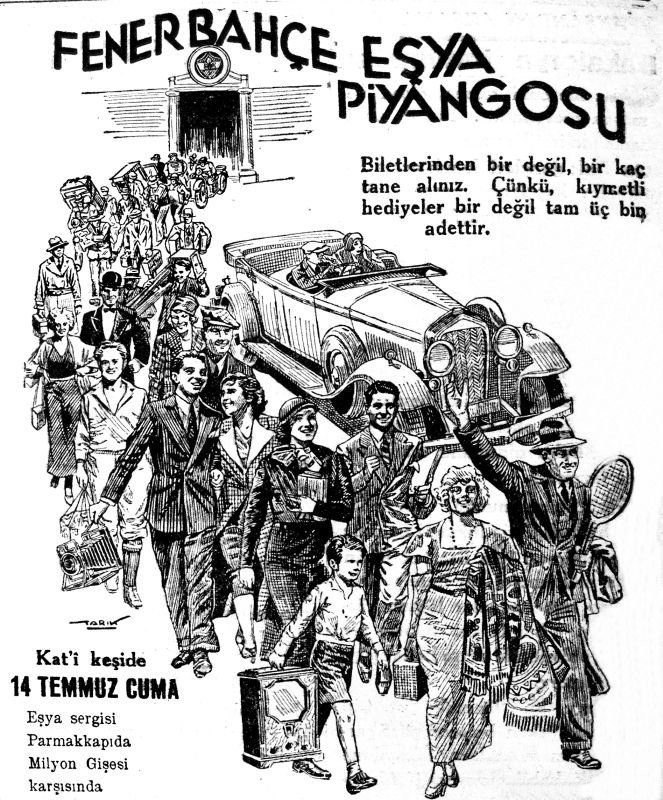 Fenerbahçe Eşya Piyangoları