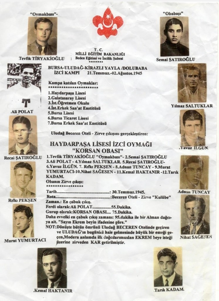 Haydarpaşa İzcileri Zirvede