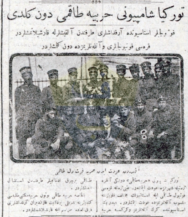 Türkiye'nin İlk Şampiyonu