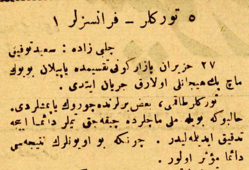 Yükseklere Çıkan Fesler