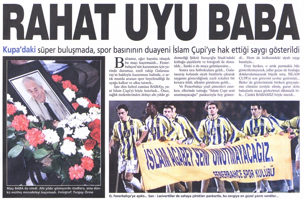 Niye Fenerli Olunsun?