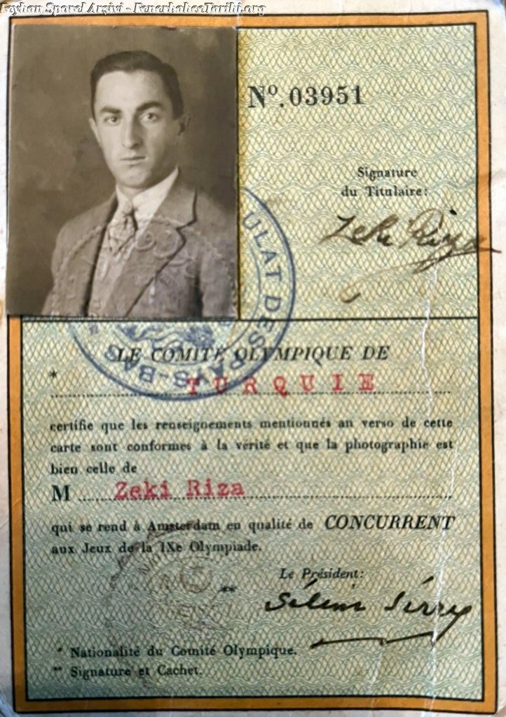 Zeki Rıza Sporel Arşivi